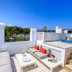 1080 Beachfront Penthouse 3 Floors Jacuzzi 2 Pools Wifi Roof Terrace Spain